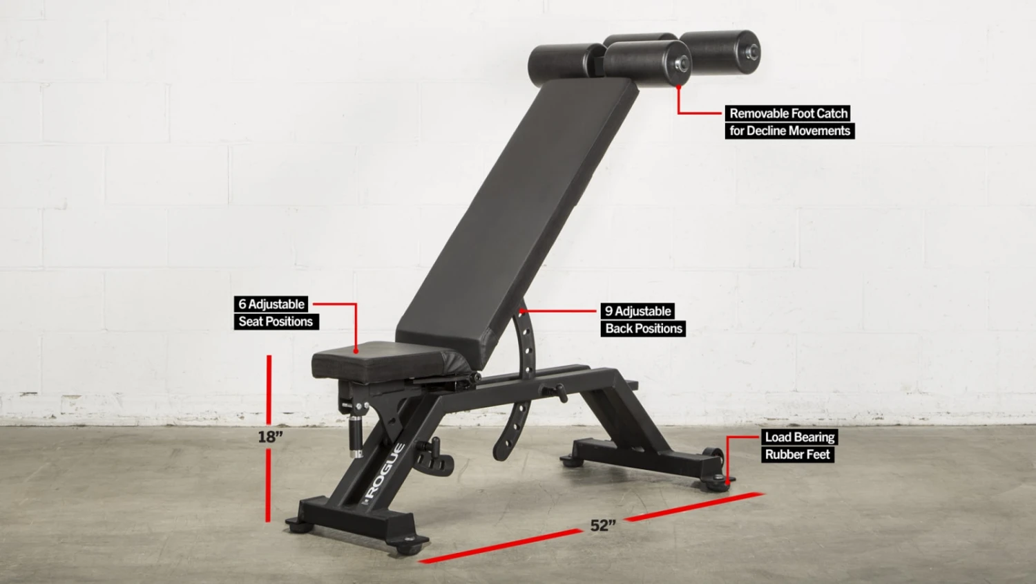 Rogue AB-3 Adjustable Bench 1 Rogue AB-3 Adjustable Bench