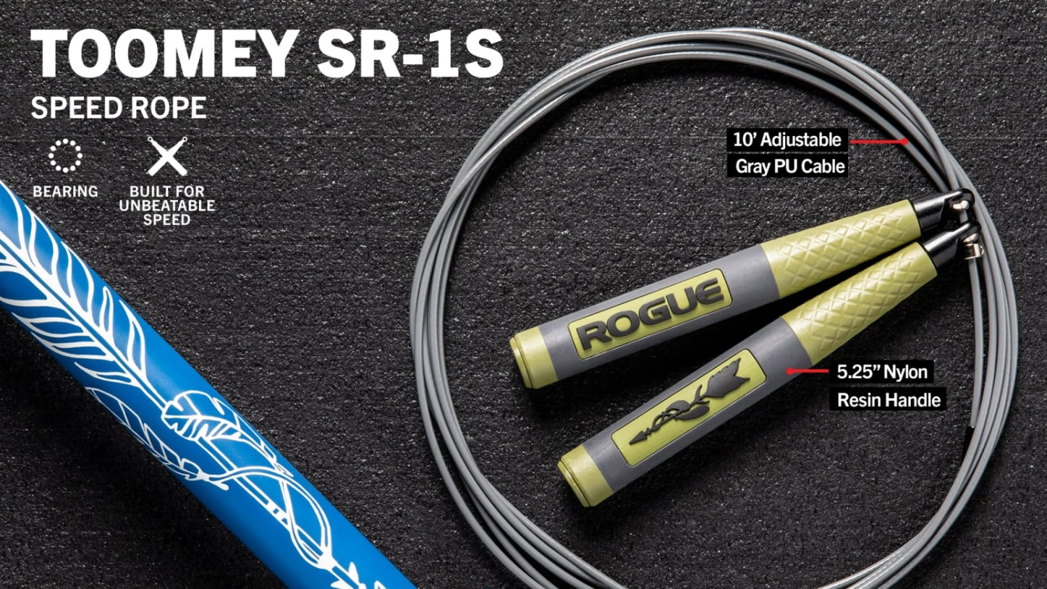 Toomey SR-1S Speed Rope 2.0 1 Toomey SR-1S Speed Rope 2.0