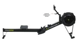 Black Concept 2 RowErg Rower - PM5 -Fitness Equipment C2ROWER CONFIG WEB4 ao9gxd