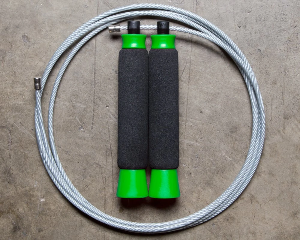 Foam Handle Steel Cable Jump Ropes 3 Foam Handle Steel Cable Jump Ropes - Image 3