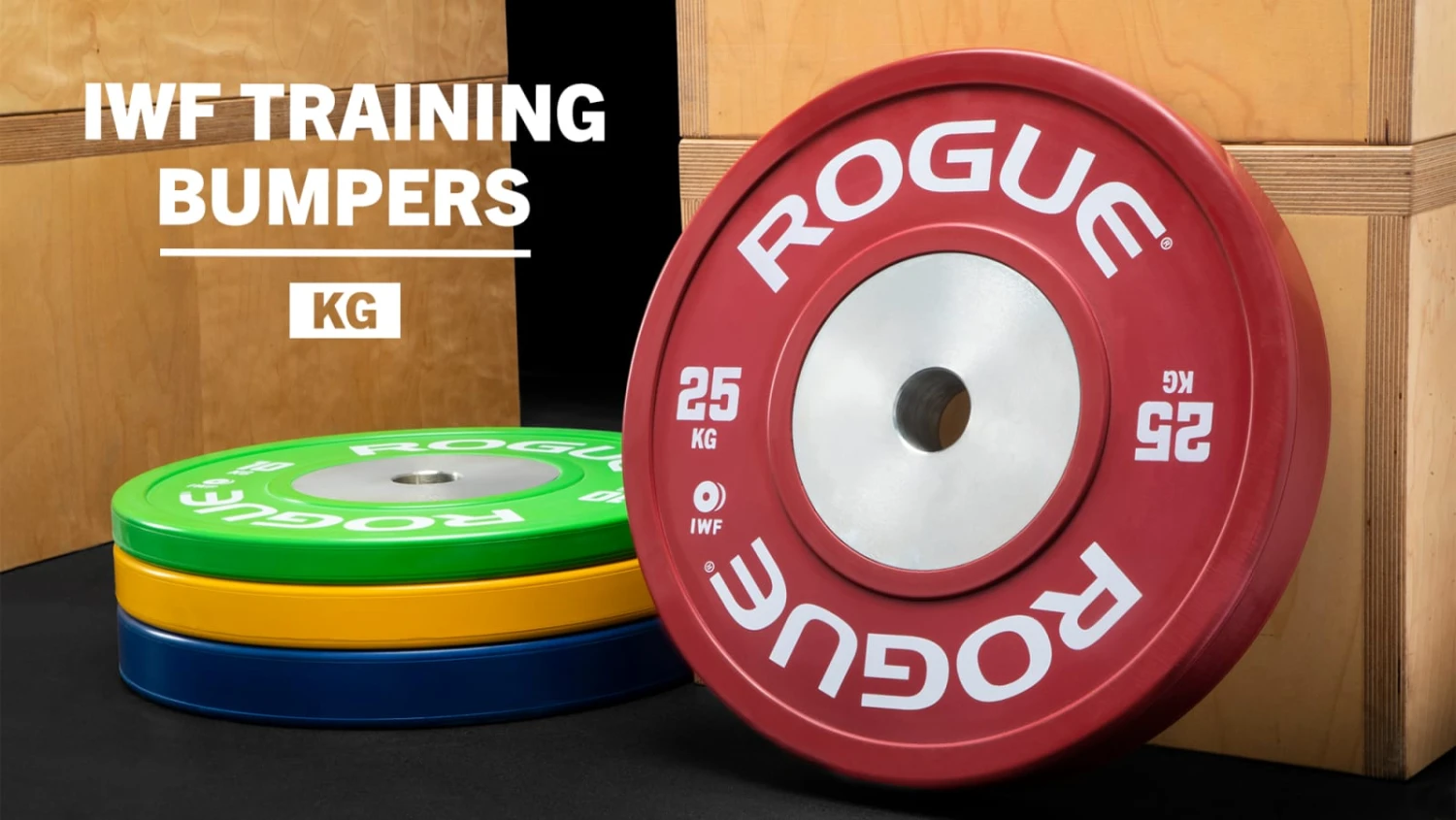 Rogue Color KG Training 2.0 Plates (IWF) 1 Rogue Color KG Training 2.0 Plates (IWF)
