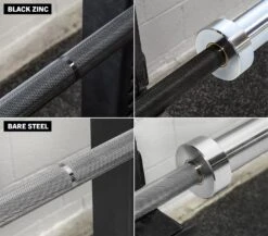 Rogue 45LB Ohio Power Bar - Black Zinc 6 Rogue 45LB Ohio Power Bar - Black Zinc -Fitness Equipment RA0586 BLBR WEB2 foi0f6