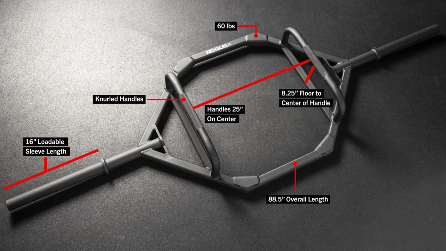 Rogue TB-2 Trap Bar 1 Rogue TB-2 Trap Bar