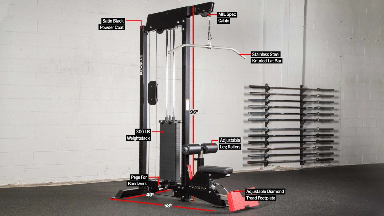 Monster Lat Pulldown/Low Row (Stand Alone) 2 Monster Lat Pulldown/Low Row (Stand Alone) - Image 2
