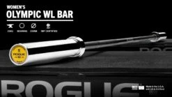 Rogue 25MM IWF Olympic Weightlifting Bar - Cerakote