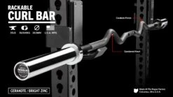 Rogue Rackable Curl Bar - Cerakote