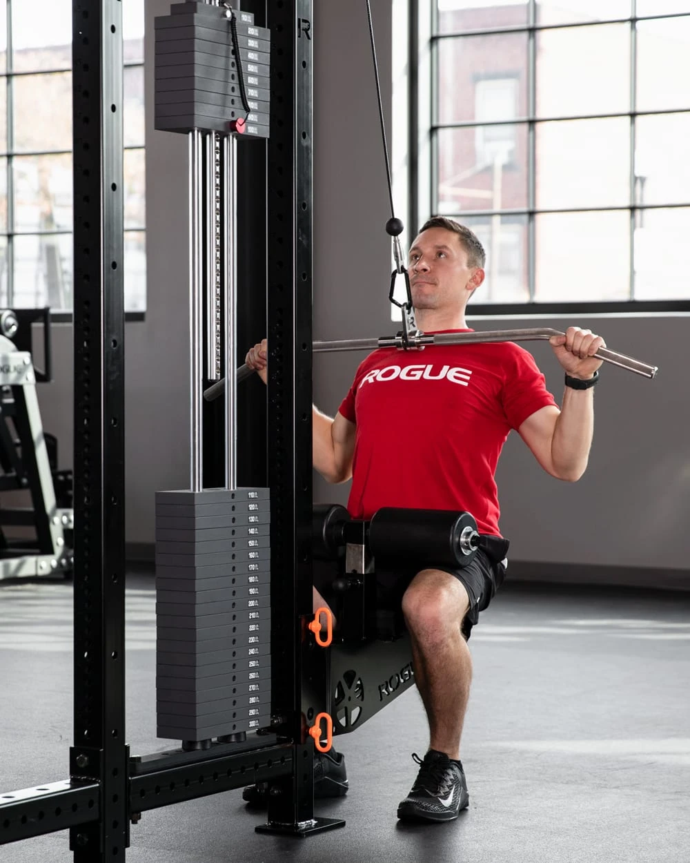 Monster Lite Rack Mount Lat Pulldown Seat + Low Row Kit 2 Monster Lite Rack Mount Lat Pulldown Seat + Low Row Kit - Image 2