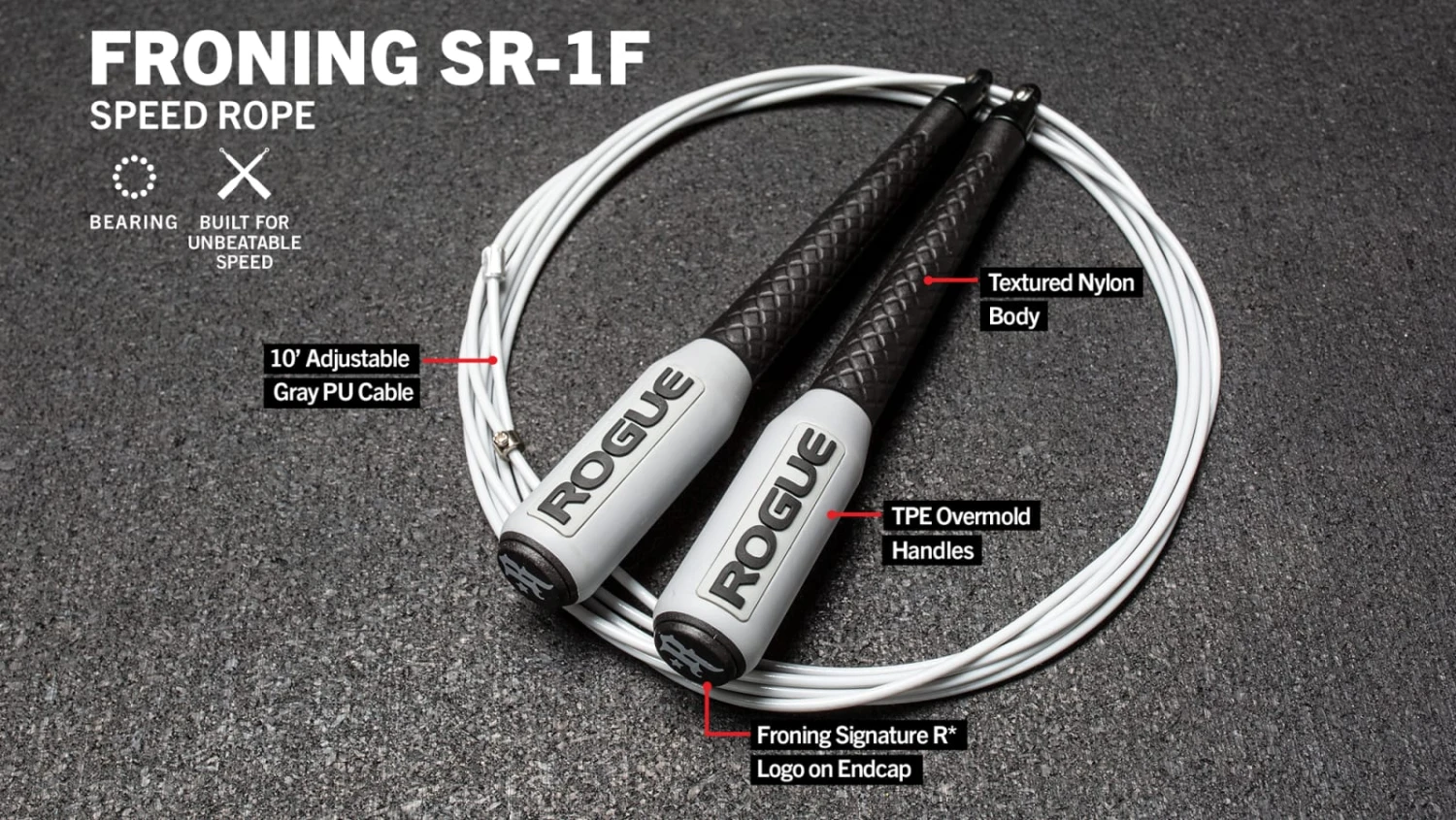 Froning SR-1F Speed Rope 2.0 1 Froning SR-1F Speed Rope 2.0