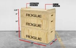 Rogue Wood Jerk Blocks 7 Rogue Wood Jerk Blocks -Fitness Equipment XX6795 WEB10 kdztj0