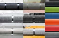 Rogue 28.5MM Boneyard Bars -Fitness Equipment shaft finishes web1 cgzecz